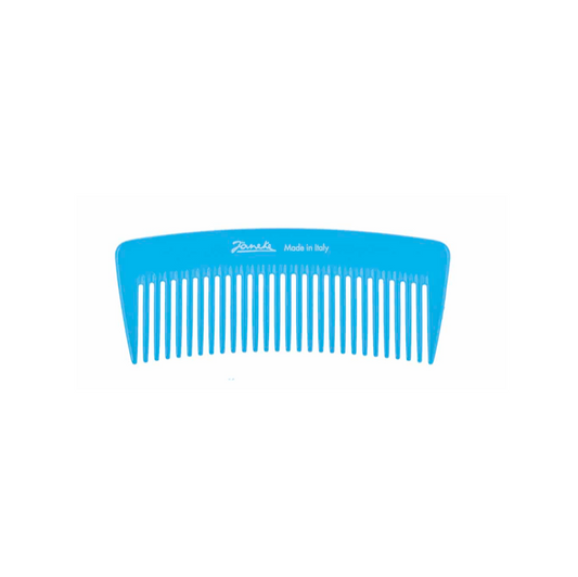 Sparse hair comb Blue small